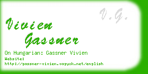 vivien gassner business card